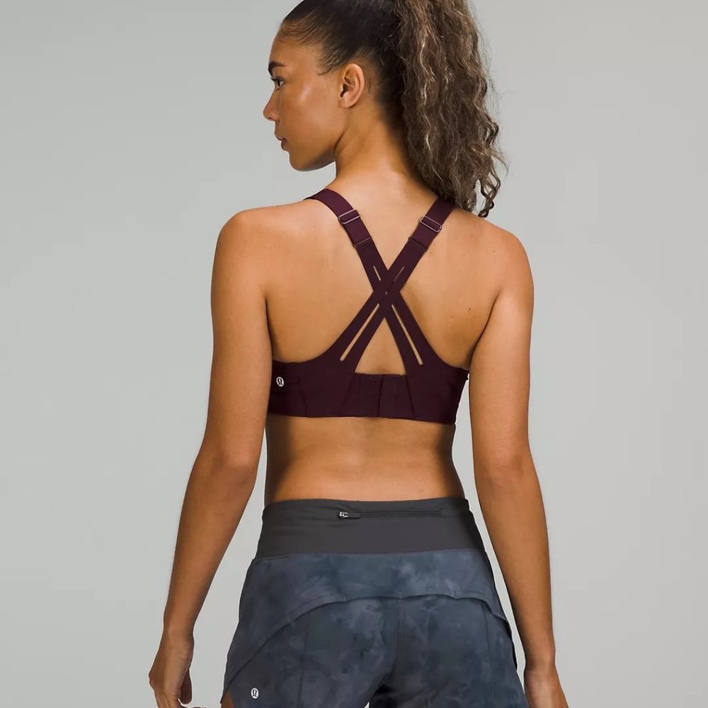 lululemon athletica Burgundy Sports Bra - Picture 2 of 3